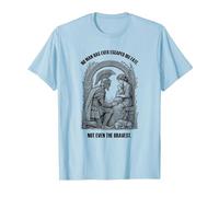 La Ilíada - Mitología Griega de Homero - Hektor Camiseta, Hombre, Azul Bebé, S