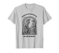 La Ilíada - Mitología Griega de Homero - Hektor Camiseta, Hombre, Plata, S