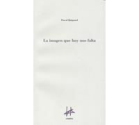 La imagen que hoy nos falta