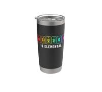 La inclusión elemental Inclusividad LGBTQ Vaso térmico de acero inoxidable de doble pared