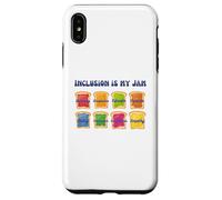 La inclusión es mi Abogado de Mermelada y Tostadas Diversidad Educar Carcasa para iPhone XS MAX