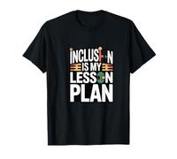 La inclusión es mi Plan de lección Orgullo del Maestro Camiseta