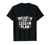 La inclusión es mi Plan de lección Orgullo del Maestro Camiseta