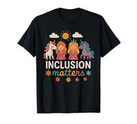 La inclusión importa Educación especial Esperanza Diversidad Maestra Camiseta