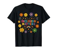 La inclusión importa Educación especial Esperanza Diversidad Maestra Camiseta