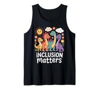 La inclusión importa Educación especial Esperanza Diversidad Maestra Camiseta sin Mangas