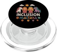 La inclusión importa Educación especial Esperanza Diversidad Maestra PopSockets PopGrip para MagSafe