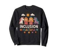 La inclusión importa Educación especial Esperanza Diversidad Maestra Sudadera
