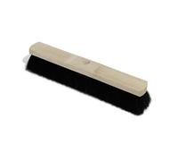 La Industria De Sala escoba RN 28 cm Sillín Madera ROH Mango agujeros puro pelo natural