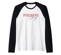 La Inteligencia de Citas sapiosexuales es una tipografía Sexy Camiseta Manga Raglan