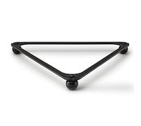 La intención que cuenta Triángulo de Billar Inglés 8 Pool Black Ball - Delta Pool Rack Pro Design Fin de Aluminio anodizado Negro sobre Bolas Baquelita para Bolas 50,8mm