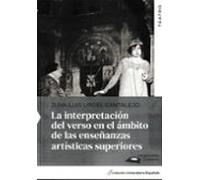 La interpretación del verso en el ámbito de las enseñanzas artísticas superiores