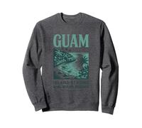 La isla de Guam es fuerte y siempre creciente desde 1898 Sudadera