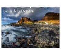 La Isla de La Gomera - Wilde Schönheit im Atlantik (Wandkalender 2026 DIN A2 quer), CALVENDO Monatskalender: Meine Sicht auf die Insel
