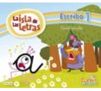 la isla de las letras. escribo 1 cuadrícula cast. ed 2013