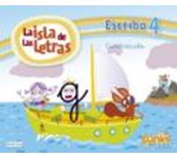 la isla de las letras. escribo 4 cuadrícula cast. ed 2013