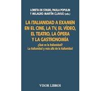 La Italianidad A Examen En El Cine La Tv El Vídeo El Teatro L A Çopera