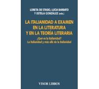La Italianidad A Examen En La Literatura Y En La Teoría