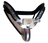 La jaula para pene de acero inoxidable crea la mejor experiencia BDSM para hombres. Combina un diseño de acero inoxidable de y se convierte en un juguete sexual para regalos de fiesta(100/110cm)