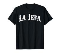 La Jefa Camiseta The Chief, Boss, Spanish Mexican Sombrero Camiseta