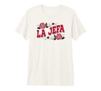 La Jefa Divertido Español Jefa Señora Latina Mamá Latina Hispano Camiseta Premium