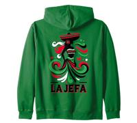 La Jefa The Boss Frase Divertida Mexicana Sudadera con Capucha