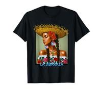 La Jíbaraza Boricua Jíbara Art - Patrimonio Puertorriqueño Camiseta