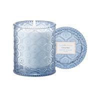 LA JOLIE MUSE Vela Aromática de Menta Citrón, Vela de Cera Natural para el Hogar, 55 Horas de Duración, Decoración y Fragancia para el Hogar, Frasco de Vidrio, 230g