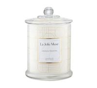 La Jolíe Muse Vela Perfumada de Jazmín, Vela de Regalo para el Día de la Madre, Cera de Soja Natural, Fragancia Casera Fina de 65 Horas de Duración, Frasco de Cristal para Velas