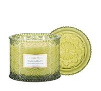 LA JOLIE MUSE Vela perfumada, Vela de Madera de Cedro y Ciprés, Vela Grande de Soja de 2 Mechas, Velas de Regalos, Regalo de Lujo para Mujeres y Hombres, Más de 60 Horas de combustión, 340 g