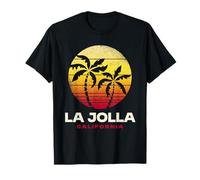 La Jolla California Tropical Design La Jolla San Diego CA Camiseta