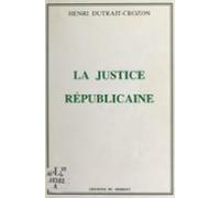 La Justice Républicaine (ebook)
