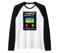 La kabylie me Llama y Tengo Que IR a Tizi Camiseta Manga Raglan