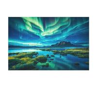 La Laguna Luminosa Rompecabezas EnfFourmis 1000pcs, Puzzles de Madera - Kit DIY Relax Juegos para Adolescentes y Adultos Regalos (75×50cm)