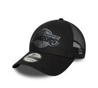 LA Lakers NBA Black 9FORTY Trucker Adjustable Cap