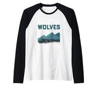La lanzan a los lobos, pero ella se convirtió en su alfa Camiseta Manga Raglan