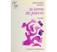 La Larme De Jean-ro (ebook)