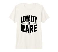 La Lealtad es RARA Cita única para los Amantes de los Verdaderos Amigos Camiseta Premium