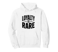 La Lealtad es RARA Cita única para los Amantes de los Verdaderos Amigos Sudadera con Capucha