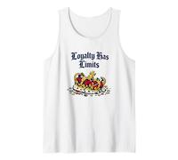 La Lealtad Tiene límites Declaración contra la monarquía de la Corona caída Camiseta sin Mangas