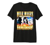 La Leche Hace Que me Duele la Barriga Meme Divertido Camiseta Premium