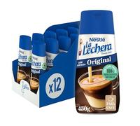 La Lechera Botella de leche condensada Sirve Fácil, 450 g (Paquete de 12)
