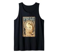 La Lectura Art Nouveau está Fuera de Este Mundo Diosa de la Luna Camiseta sin Mangas