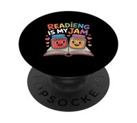 La Lectura Divertida es mi Humor para los Amantes de los Libros PopSockets PopGrip Adhesivo