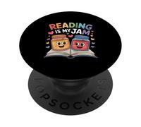 La Lectura Divertida es mi Humor para los Amantes de los Libros PopSockets PopGrip Adhesivo