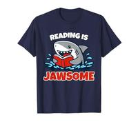 La Lectura es Impresionante, Shark, Amante de los Libros, bibliotecaria y Profesora Camiseta