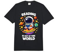 La Lectura está Fuera de Este Mundo Libro de Astronauta Espacial Comfort Colors Adult Heavyweight T-Shirt
