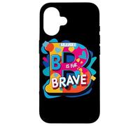 LA Letra Abstracta B ES para Valiente Carcasa para iPhone 16
