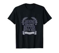 La Leyenda Crece Mejor con el diseño de cumpleaños Age Milestone Camiseta
