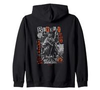La Leyenda de Benkei no se inclina como una montaña Sudadera con Capucha